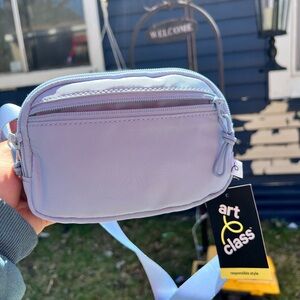 Art Class Blue Crossbody Bag with Sleek Design